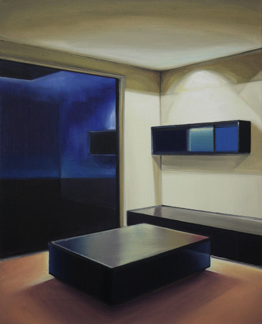 Interieur II, 2014, 50x40 cm, Öl auf Leinwand